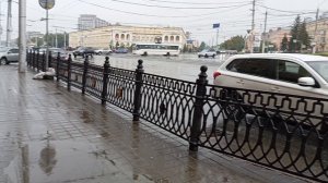 Барнаул площадь Октября👍☔🥳