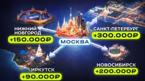 В РЕГИОНАХ за эти тачки ПЛАТЯТ БОЛЬШЕ