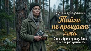 «ТАЙГА НЕ ПРОЩАЕТ ЛЖИ» История о правде вопреки всему. Слушать новые аудио рассказы