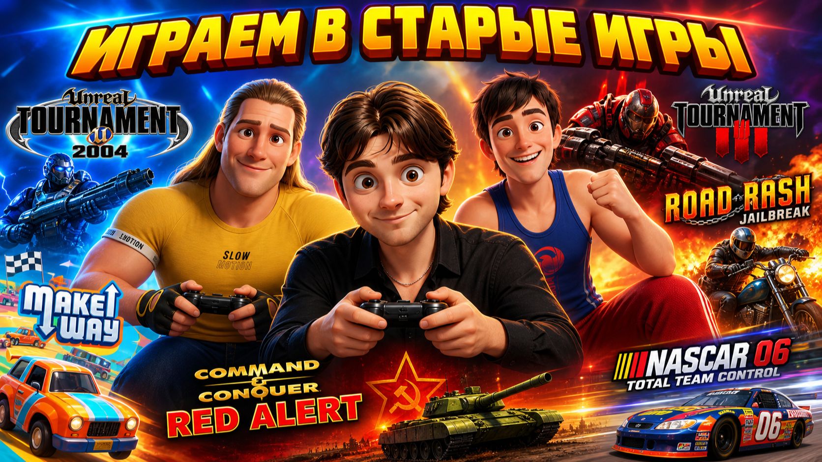 Прохождение старых игр в 2026 году - Make Way, Unreal III, Command & Conquer Red Alert, и другие #4