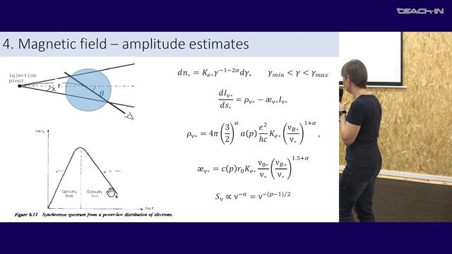 Nokhrina E. - XXVI Baikal Summer School - 24. Magnetic Fields In AGNs