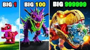 Обновление до самого большого динозавра LEGO в GTA 5