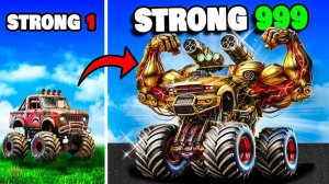 Улучшение до самого сильного MONSTER TRUCK в GTA 5