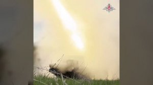смертельный град и ураган на позициях врага