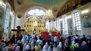 В Давидовой пустыни отметили престольный праздник в первый день Успенского поста