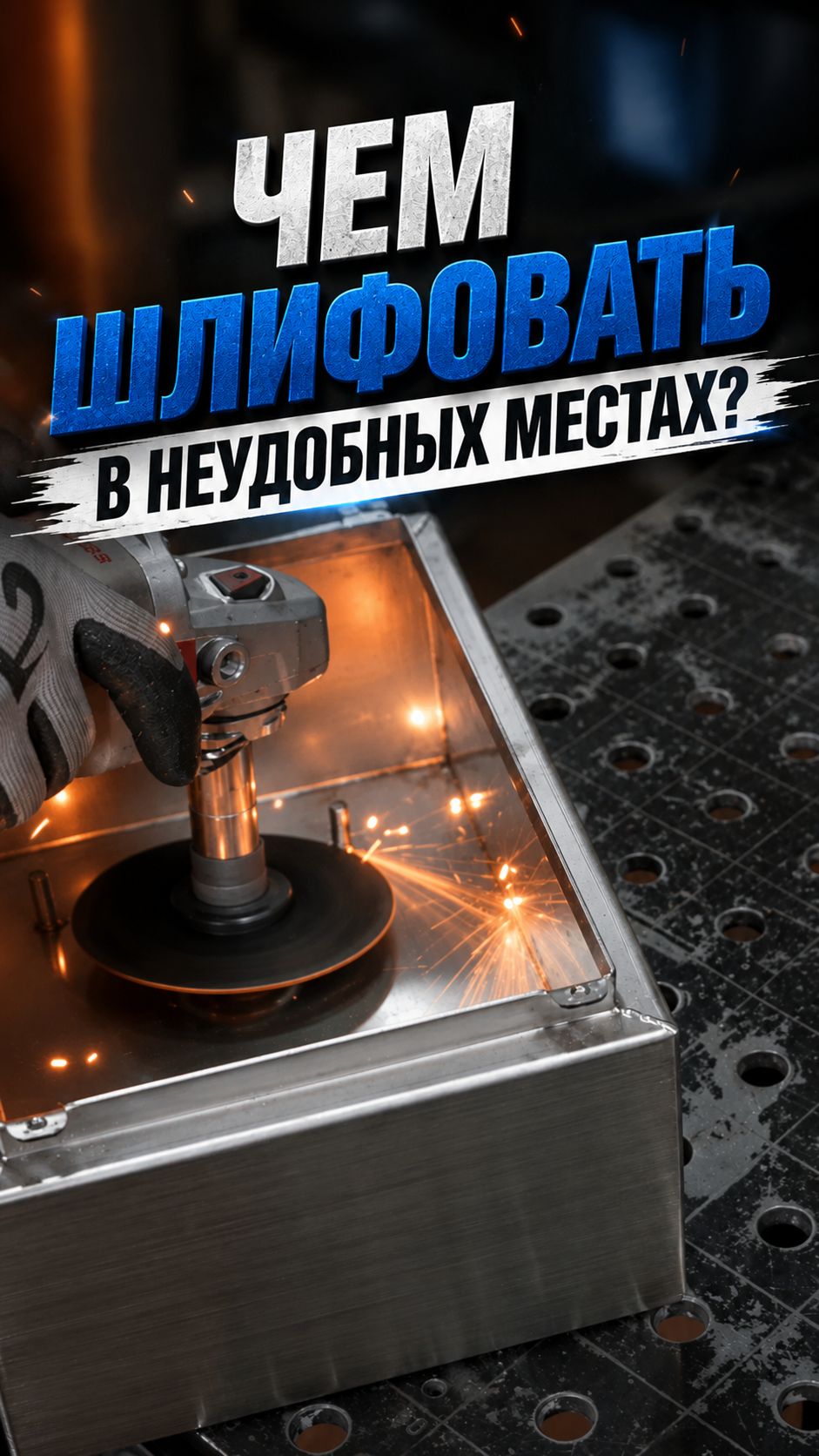 Чем шлифовать металл в неудобных местах. Круги с креплением Roloc и удлинители Gtool.