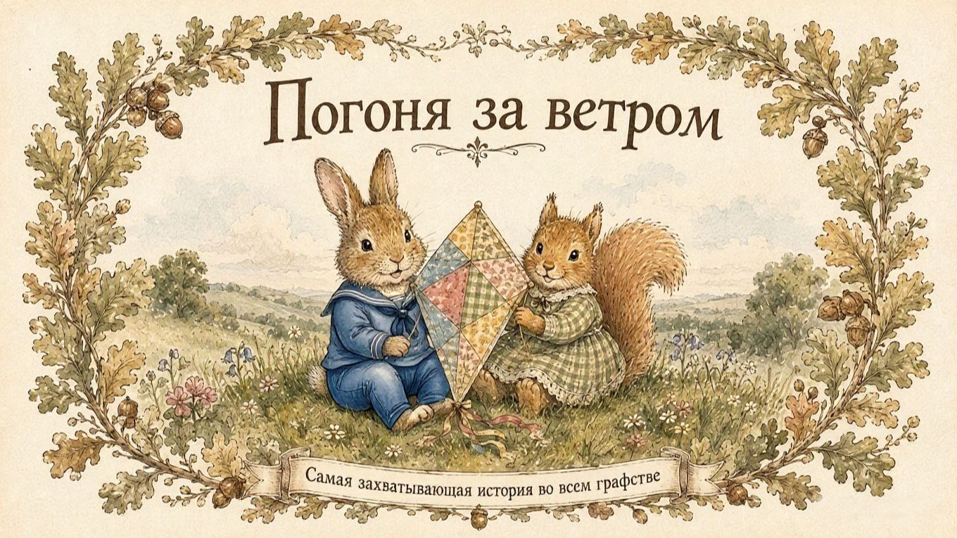 Погоня за ветром - добрый мультфильм