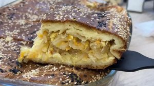 ЗАЛИВНОЙ ПИРОГ С КАПУСТОЙ - ИДЕАЛЬНАЯ ВЫПЕЧКА! Тесто ВОЗДУШНОЕ, начинка СОЧНАЯ! Простой рецепт
