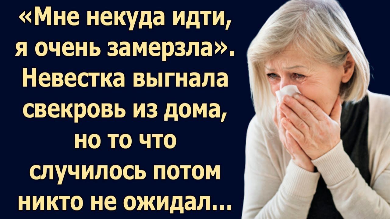 ИСТОРИИ ИЗ ЖИЗНИ|Невестка выгнала свекровь из дома, но то что|РЕАЛЬНЫЕ ИСТОРИИ|ЖИЗНЕННЫЕ ИСТОРИИ