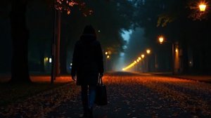 Фонари на старой улочке