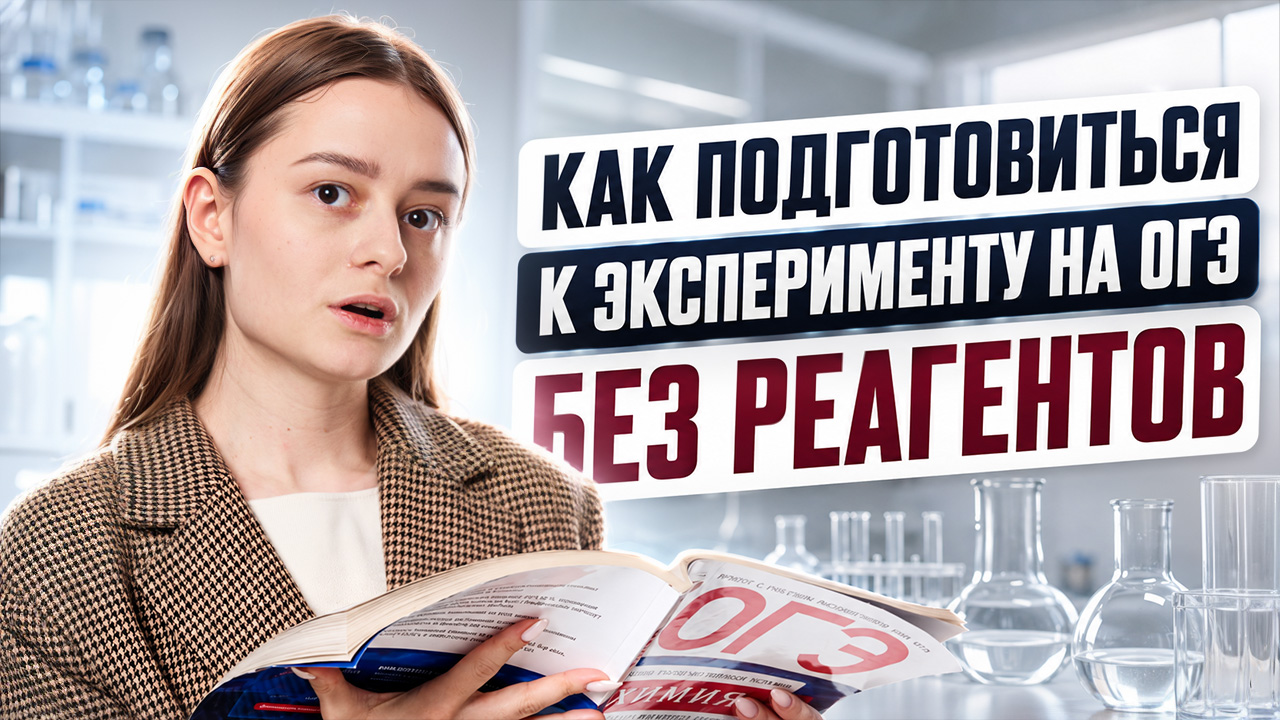 Как подготовиться к 23 заданию ОГЭ по химии, если в школе не дают реагенты | Умскул