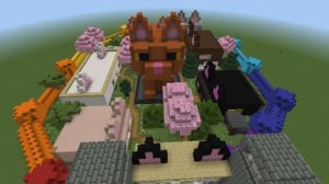 Manecraft_Деревня котов_«Мурляндия«_The village of kotov_«Moorland»