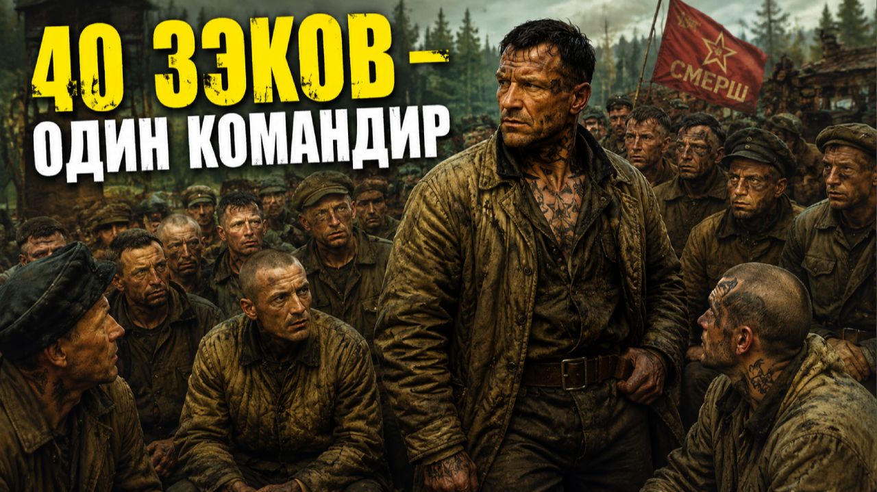 ВОР В ЗАКОНЕ ПОЛУЧИЛ 40 ШТРАФНИКОВ. ЧЕРЕЗ ТРИ ДНЯ ОНИ НАЗВАЛИ ЕГО «БАТЕЙ»