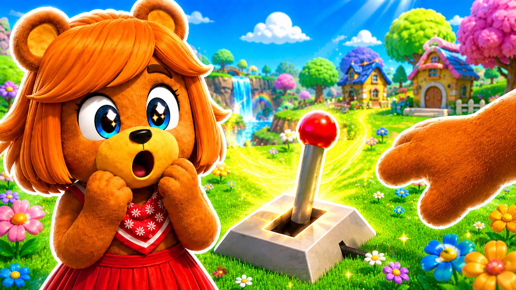 😳❌НЕ АКТИВИРУЙТЕ ЭТОТ РЫЧАГ В СУПЕР МИШКА? SUPER BEAR ADVENTURE
