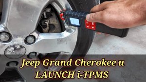 Jeep Grand Cherokee перепутали колёса - получили ошибки по системе контроля давления в шинах (TPMS).