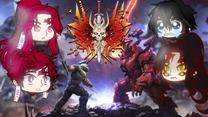 Demon slayer:реакция охотников и демонов на Doom
