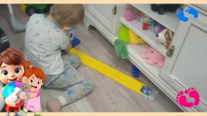 На игрались на гостились у бабушки и домой пришли.