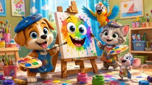 Рисовалка, развивающие игры для детей.