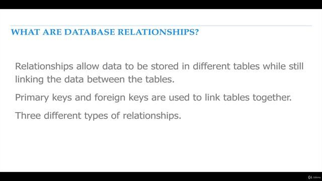 07 2. What Are Database Relationships