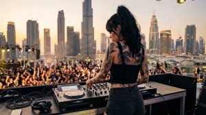 🍿 Pure Hypnotic Dark House 2026 🖤 Dubai Rooftop Party  1 Hour Nonstop Deep Obsession & Deep Focus