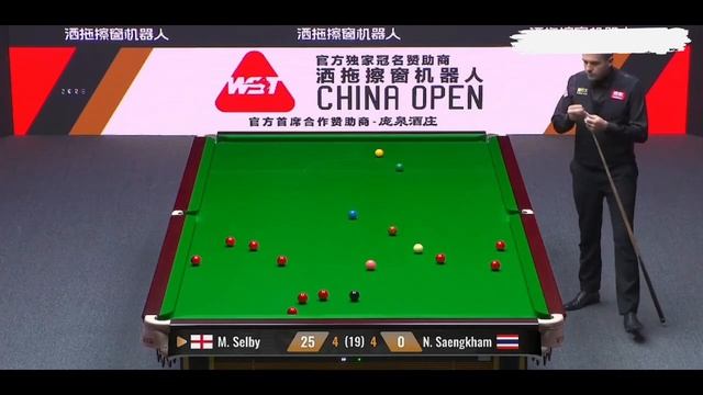 Снукер.5 ФРЕЙМ.16.08.26. Марк Селби - Ноппон Саенгхам. China Open. Финал. 2-ая сессия