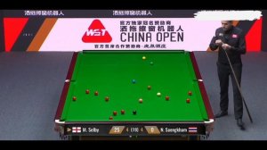 Снукер.5 ФРЕЙМ.16.08.26. Марк Селби - Ноппон Саенгхам. China Open. Финал. 2-ая сессия