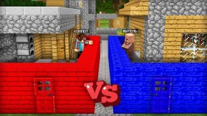 МЫ С ЖИТЕЛЕМ СОСЕДОМ СТАЛИ ВРАГАМИ В МАЙНКРАФТ | Компот Minecraft