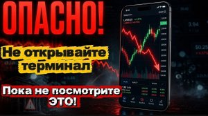 Не открывайте свой терминал пока не посмотрите ЭТО! Курс Доллара, Нефти, Золота, Биткоин! Сбер,
