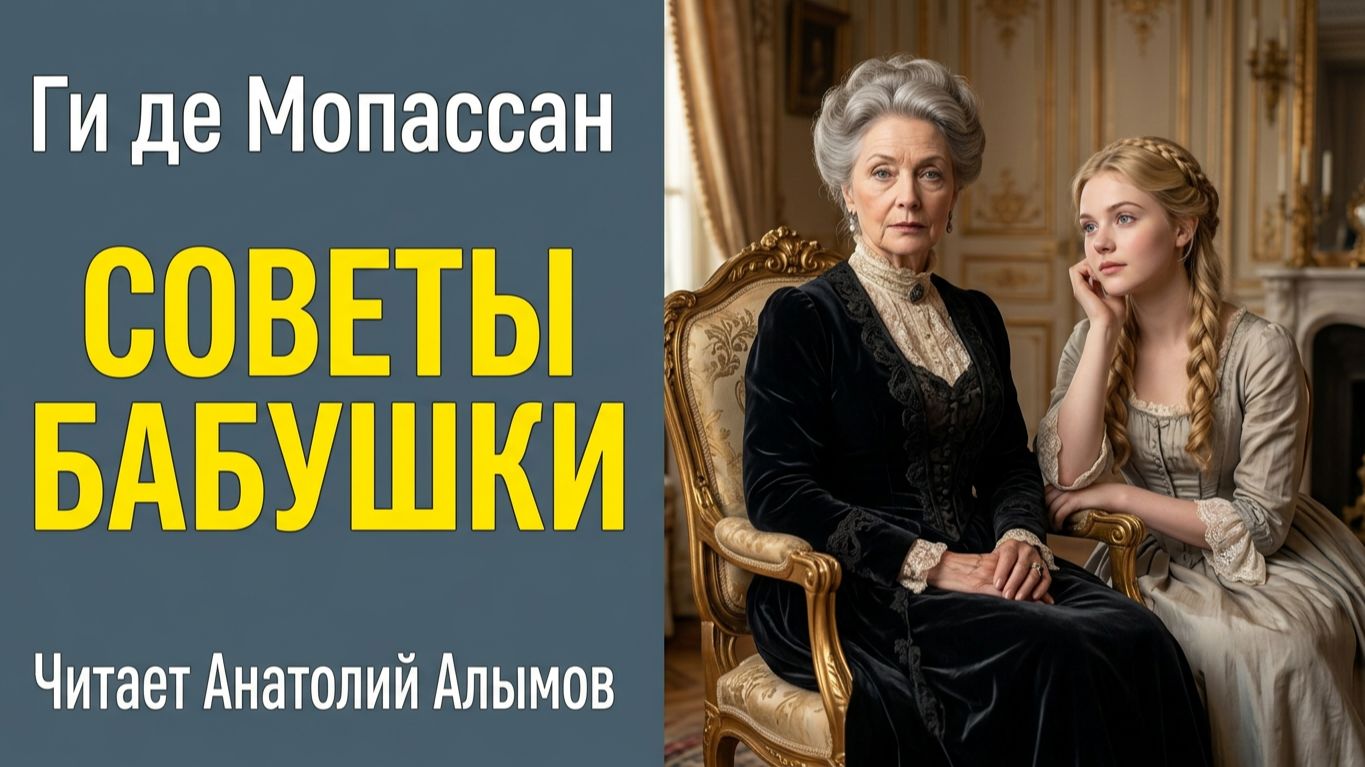 Ги де Мопассан. Советы бабушки. Читает Анатолий Алымов. Аудиокнига