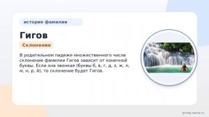 Раскрываем тайны фамилии Гигов: происхождение, значение и правильное склонение
