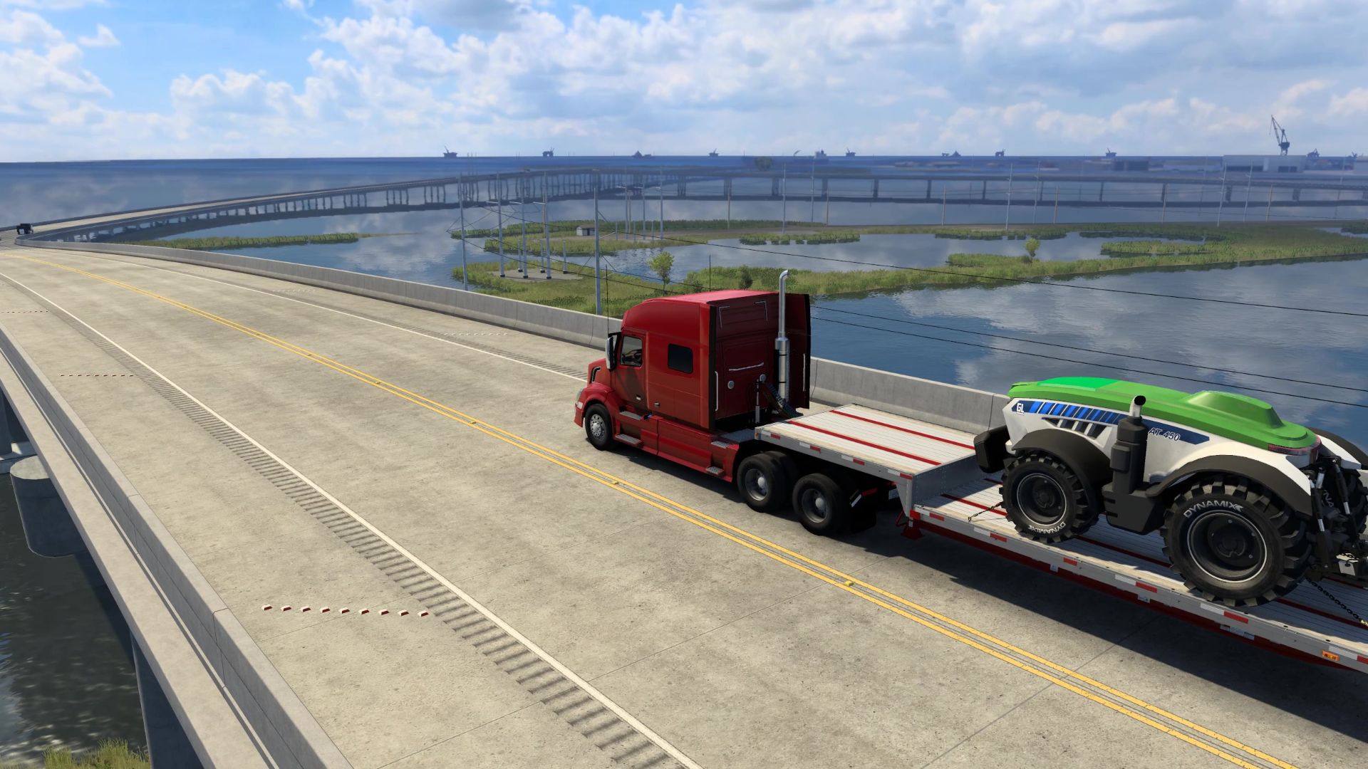 American Truck Simulator #45 Natchitoches-Port Fourchon
