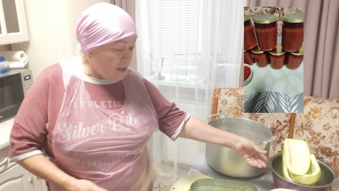 Домашний КЕТЧУП из кабачков.