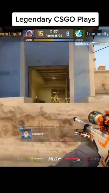 The Iconic Coldzera AWP Play On Mirage 🥶 #shorts #csgo - 7stez7 (720p)