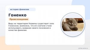 Узнайте все о фамилии Гоненко: история, происхождение и значение, а также правильное склонение