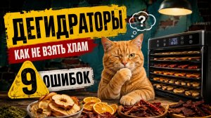 ДЕГИДРАТОР: ГЛАВНЫЕ ОШИБКИ ПРИ ВЫБОРЕ (2026) | Как выбрать сушилку для овощей, фруктов и мяса