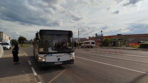 Автобус ЛиАЗ-4292.60 (1-2-1) остановка Микрорайон Аверьянова (Дмитров) 24.07.2026