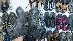 41533 Обувь трекинг, 15пак, scarpe trecing, секонд (extra/1 кат) оптом