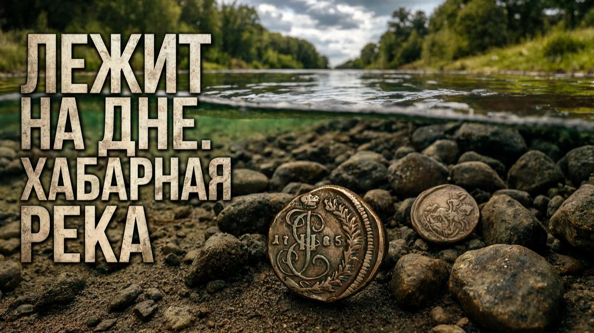 Артефакты со дна реки. Поиск в хабарной реке