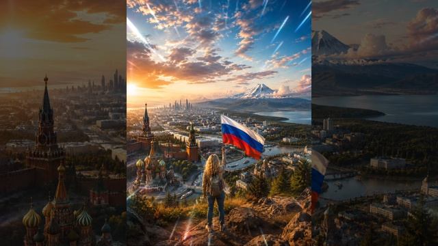 Моя Россия ! Песня от души о красоте РОССИИ
