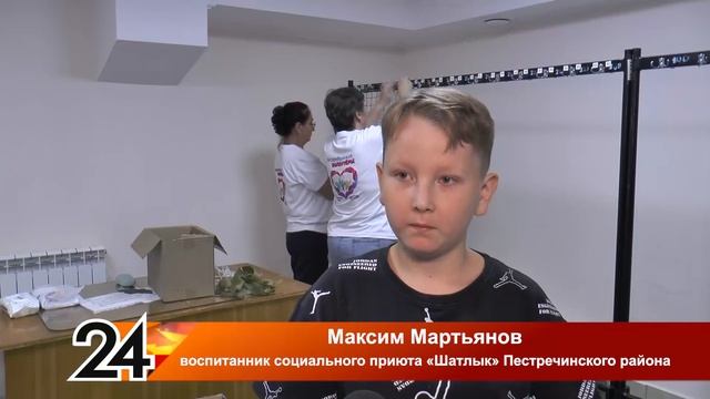 Военком Пестречинского района показал как правильно плести маскировочные сети