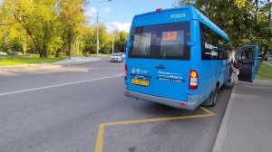 Маршрутка Mercedes Benz Спринтер борт 192825 маршрут 1358