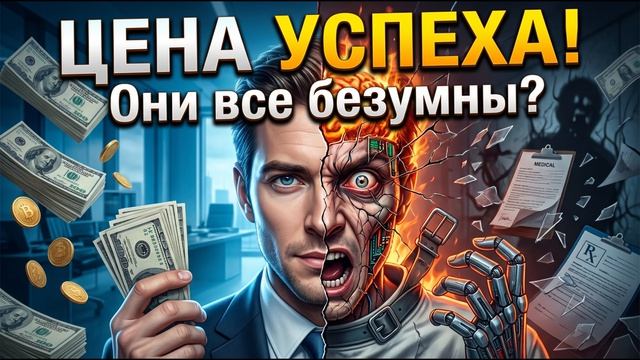 Теневая сторона гениальности: почему самые успешные люди мира имеют тяжелые психические расстройства