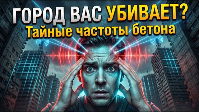 Психосоматика мегаполиса: как архитектура и частоты больших городов незаметно разрушают твою психику