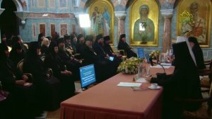 В Александро‑Невском Ново‑Тихвинском монастыре обсудили исполнение монашеских обетов