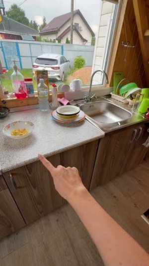 Что получилось с кухней в домике 🏠