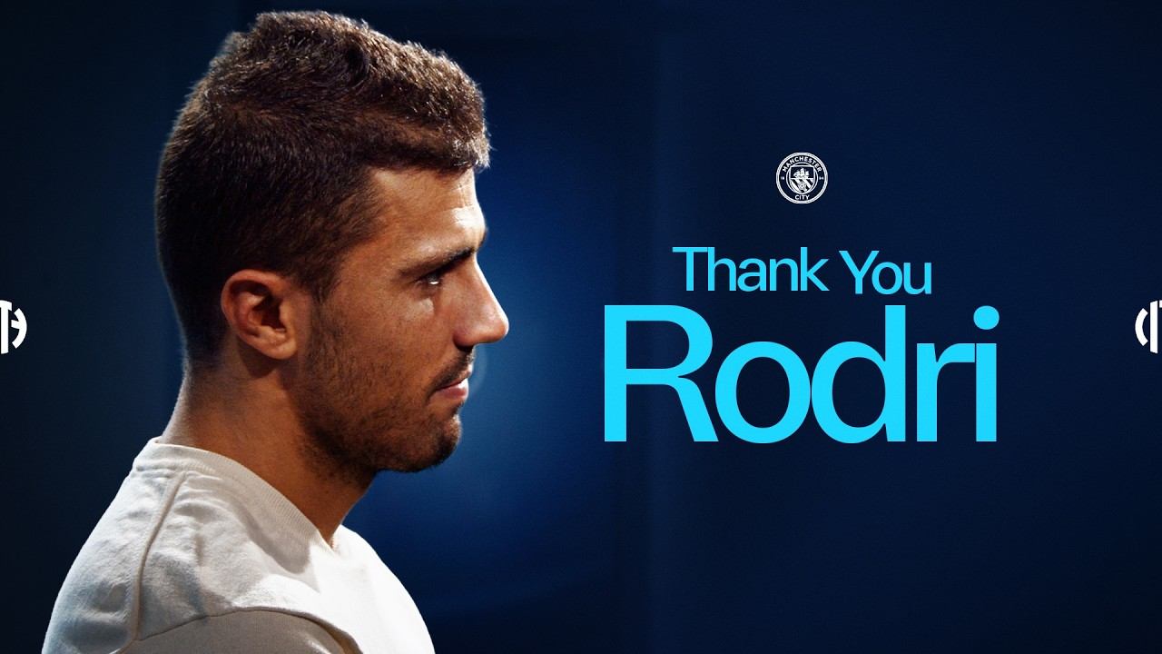 Rodri's Final Interview | The Ballon D'Or Winner Reflects On His Man City Career!