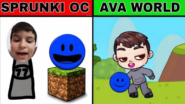 Мой СПРУНКИ OC: Афонсо против Фалсити (из Minecraft) | Avatar World