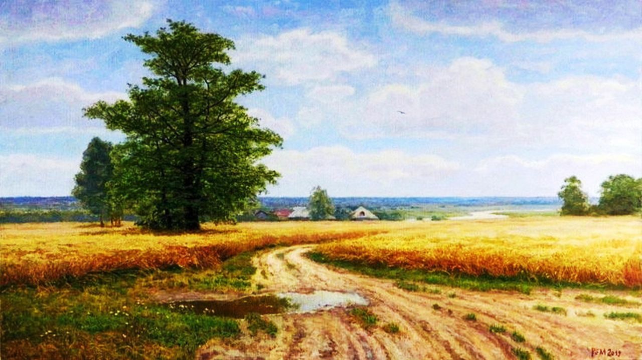 Русская природа на картинах художника Рема Сайфульмулюкова.