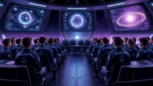 Story # 407 : Cosmic Genius Academy : The Spark in the Void