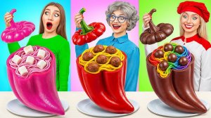 Кулинарный Челлендж_ Я против Бабушки _ Секреты и Гаджеты для Кухни